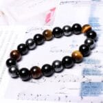 Triple Protection Bracelet - Tiger’s Eye, Obsidian, Hematite