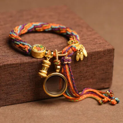 Tibetan String Zakhilam Protection Bracelet