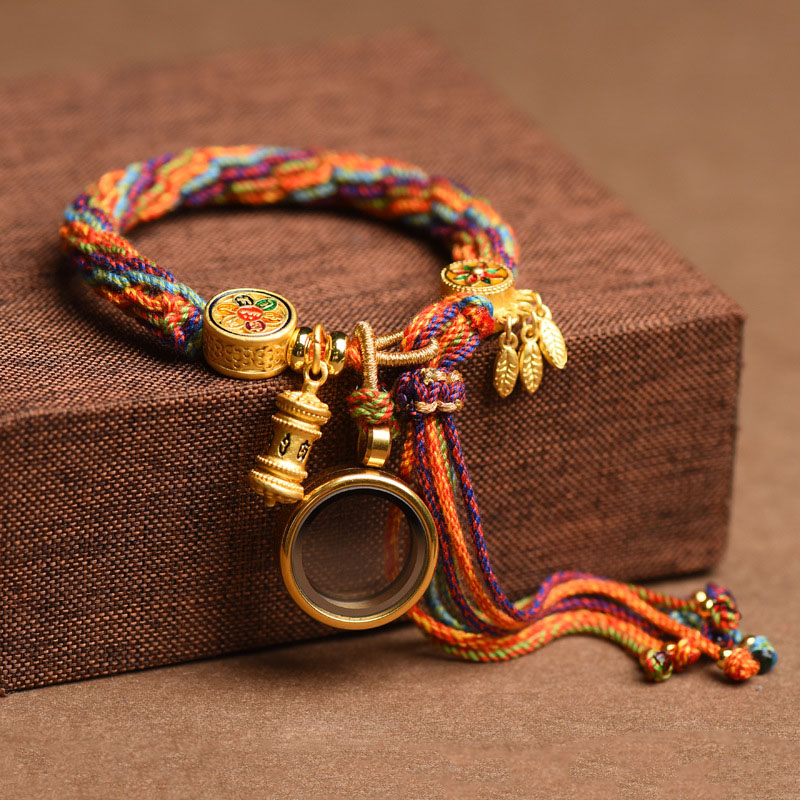 Tibetan String Zakhilam Protection Bracelet