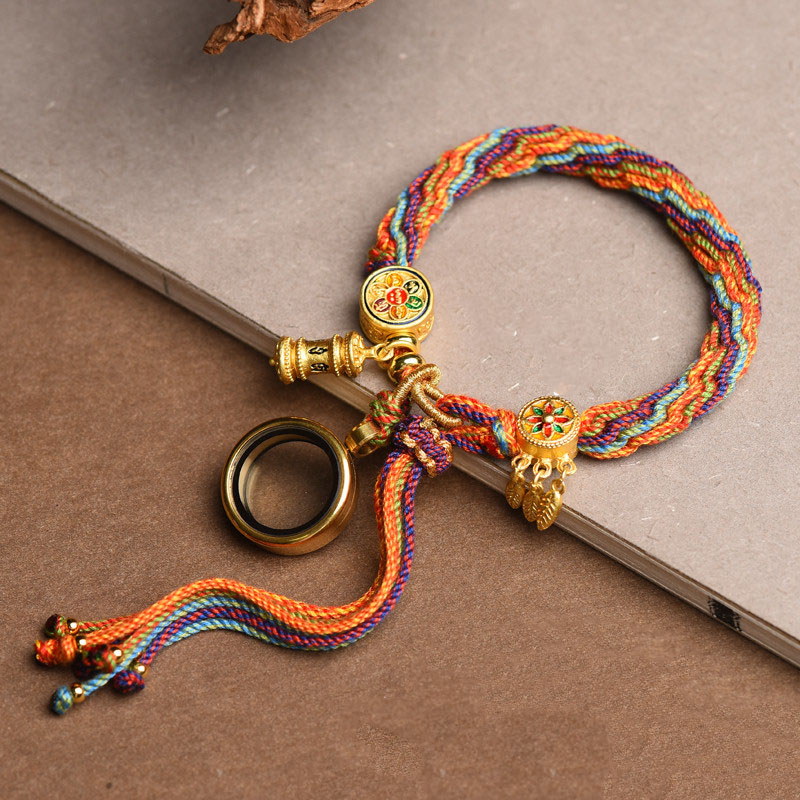 Tibetan String Zakhilam Protection Bracelet