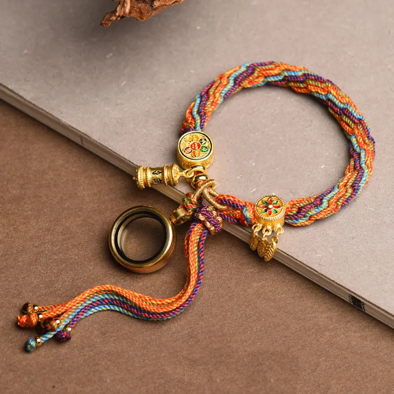 Tibetan String Zakhilam Protection Bracelet