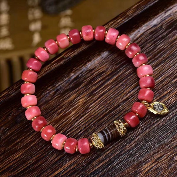 sohvara full blood camel bone buddist bracelet